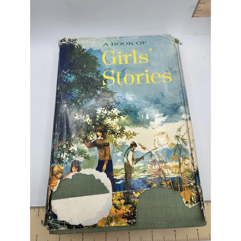 Book of Girls' Stories - 1964 Golden Pleasure Books 1st Edition - HC/DJ